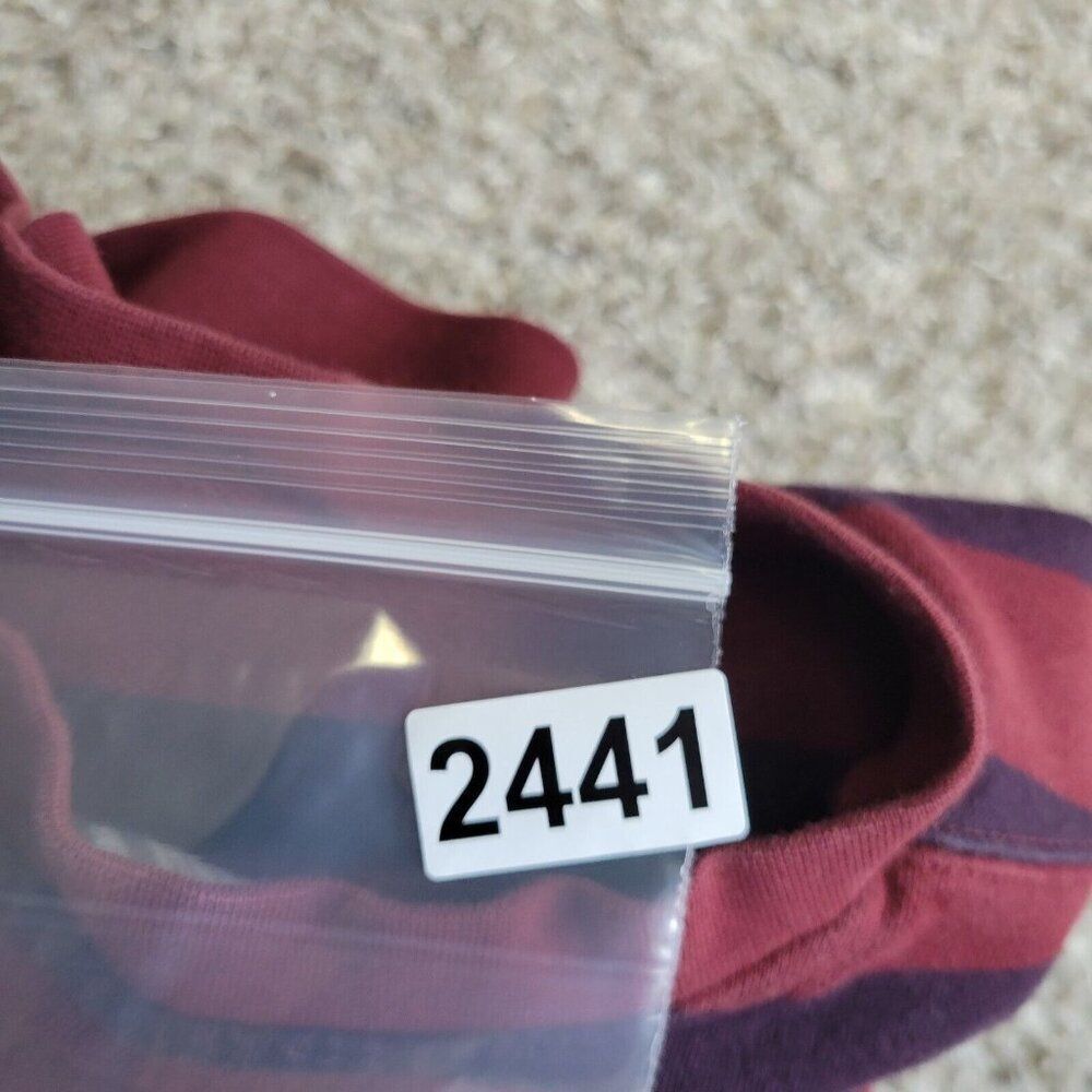 Niike Sportswear Sweatshirt Mens 3XL Red Striped Lebron Pocket Crewneck Long Slv - Picture 11 of 11